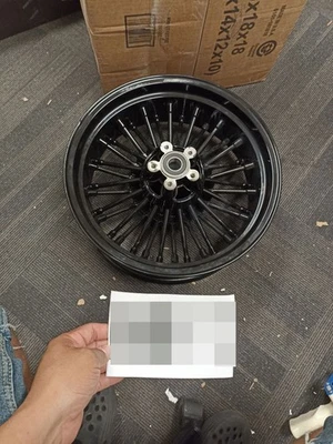 16x5.5 Fat Spoke Rear Wheel Rim for Harley Touring Road Glide FLHX FLHTC 2009-UP Foto 1 de 4