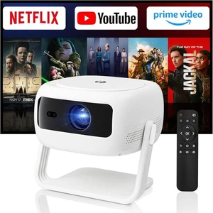 Proyector Nativo 1080P HD Soporte 4K, WiFi 6, Bluetooth, Enfoque Motorizado, Inteligente - Imagen 1 de 8