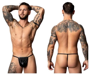 Male Power 450-301 Liquid Onyx 2.0 G-String NUEVA ropa interior para hombre - Imagen 1 de 10
