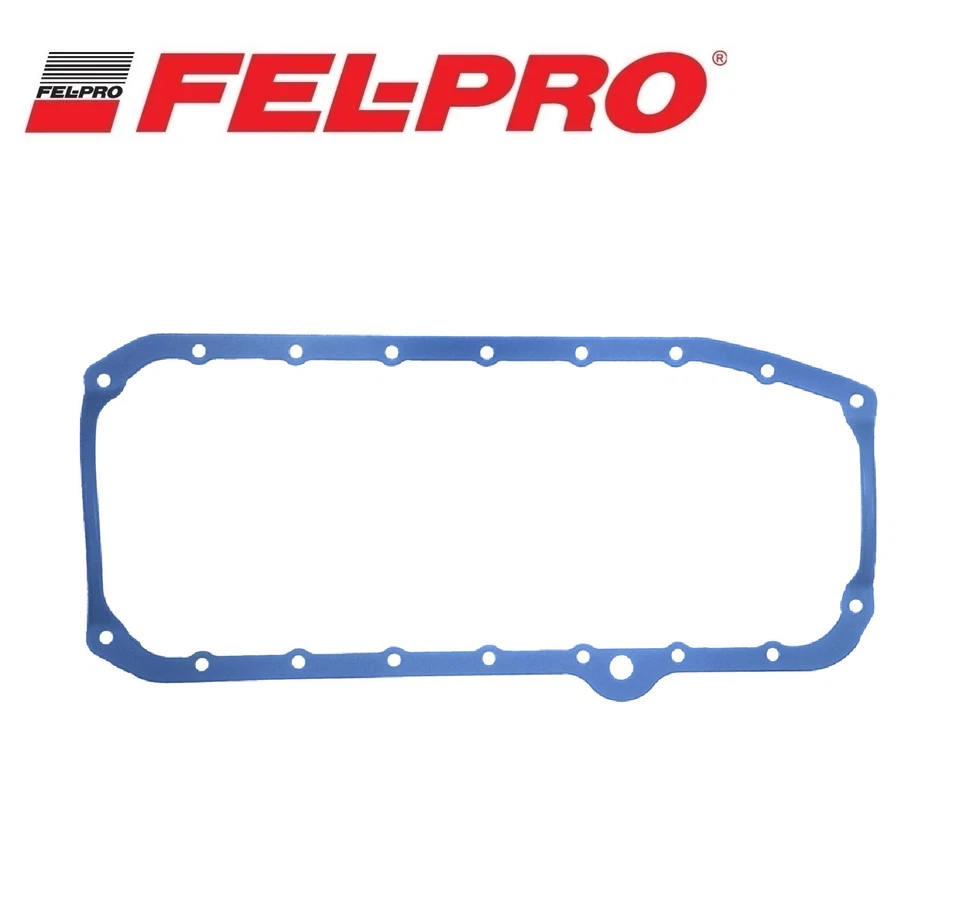 Engine Oil Pan Gasket Set for 1980-1985 Chevy Small-Block V8 w/ RH Dipstick - Image 1 of 2