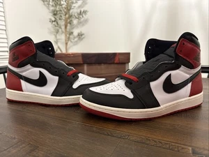 Nike Air Jordan 1 Retro Gr. 11,5 OG High Black Toe Reimagined Schuh DZ5485-106 Herren - Bild 1 von 17