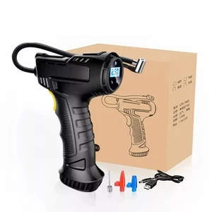 Kabellos LCD Akku Elektrische Luftpumpe Auto Reifen Druckluft Lprbxjazaz Fahrrad - Bild 1 von 12