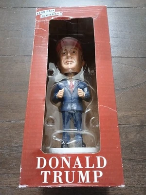 唐纳德·特朗普 2016 摇头公仔限量版收藏品雕像罕见 — 第 1/4 张图片