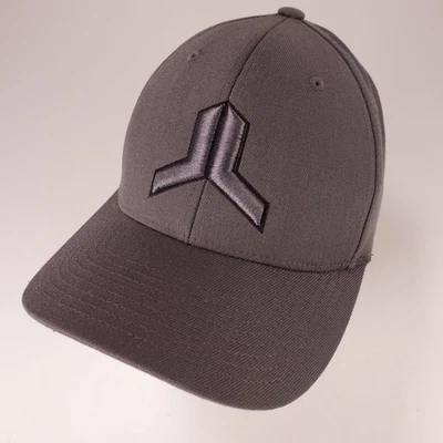 Port Authority Flexfit 棒球帽男式 S/M 灰色合身 — 第 1/4 张图片