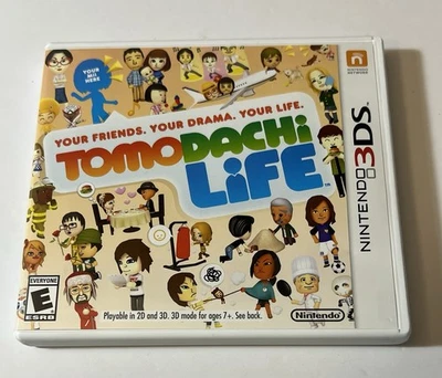 Tomodachi Life (Nintendo 3DS, 2014) CIB Complete TESTED - Image 1 of 4