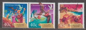 Christmas Island #428 (se-tenant) + #429 - Christmas 2000! (MNH) - Picture 1 of 2