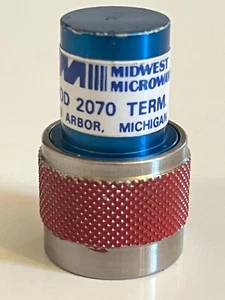 MIDWEST MICROWAVE 2070 N TYPE MALE 50 OHM TERMINATOR 2W 18GHZ fba10a84 - Picture 1 of 2