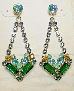 *NEW* & *RETIRED* ~ Sorrelli ~ " MOONLIT SHORES " ~ Earring's ~ Silvertone metal - Picture 1 of 8