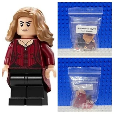 LEGO® Marvel Scarlet Witch sh897 Avengers Endgame Final Battle СОВЕРШЕННО НОВАЯ - Изображение 1 из 4