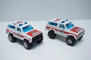 2 - 1983 MATCHBOX 4X4 SP-7 SHERIFF BLAZER mit CHROM & SCHWARZEN GITTERN (MACAU) - Bild 1 von 6