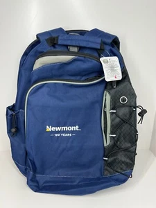 Leeds Checkmate Newmont Mining Computer Backpack travel bag adjustable straps - Picture 1 of 14
