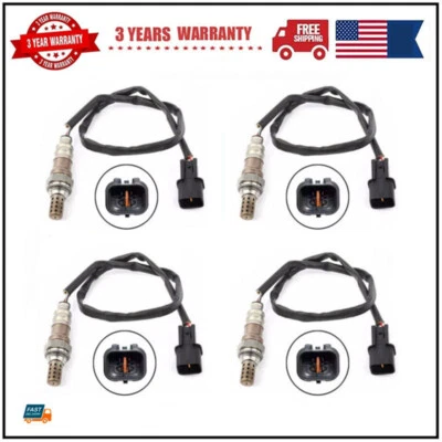 4PCS Upstream & Downstream Oxygen O2 Sensor For HYUNDAI SONATA 2.7L V6 2002-2005 - Image 1 of 4
