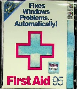 First Aid 95 - Cybermedia - New, Never used in Jewel Case - Windows 95 and 3.1 - Picture 1 of 7