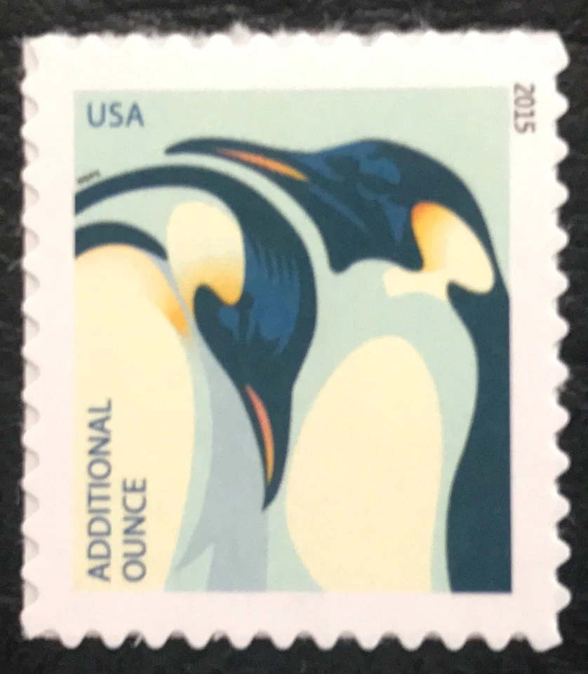 2015 Scott #4989 - Additional Ounce Rate - EMPEROR PENGUINS - Single MNH - Image 1 of 1