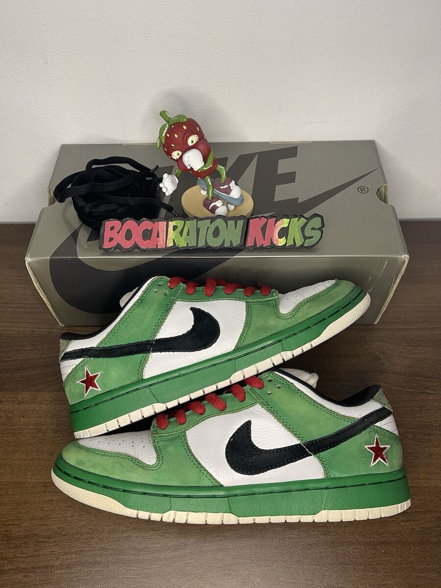 Nike SB Dunk Low Pro Heineken 2003 for Sale | Authenticity Nike SB Dunk Low Pro Heineken 2003 for Sale | Authenticity