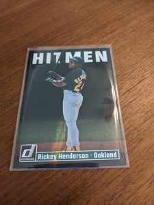 2023 Donruss Hitmen Ricky Henderson Oakland Athletics 🔥🔥🔥