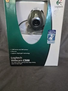 Logitech C500 1.3-MP WebCam - Built in Microphone. Open Box. LNC - Picture 1 of 6