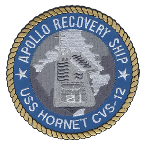 CVS-12 USS Hornet Patch Apollo Recovery - Bild 1 von 6