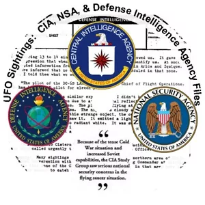 UFO Sightings: CIA, NSA, & Defense Intelligence Agency Files - Picture 1 of 18