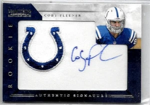 COBY FLEENER '12 PANINI PROMINENCE CERTIFIED AUTOGRAPH ON LOGO PATCH#/175 ROOKIE - Picture 1 of 1