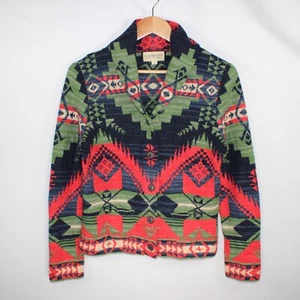 Ralph Lauren Denim & Supply Aztec Southwestern Strick Cardigan Damen Medium - Bild 1 von 17