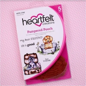 NEU - Heartfelt Creations ~ Pampered Pooch ~ Cling Stamps HCPC-3762 - Bild 1 von 2