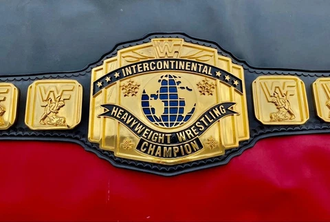 WWF IC Intercontinental Wrestling Championship belt Replica CNC HD 6mm ZINC Cover