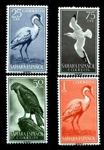 SAHARA SPAGNOLO SCOTT# 94-102 MNH UCCELLINO TOPICO - Foto 1 di 3