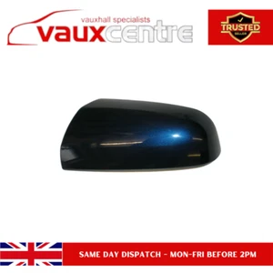 Zafira B 05-09 Passengers N/S Ultra Blue 4CU Painted Door Mirror Cover IN STOCK - Picture 1 of 2