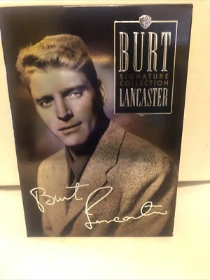 Burt Lancaster - Signature Collection  - 5 DVD Box Set - Title Pages Cut - Good - Image 1 of 3