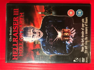 Clive Barkers HELLRAISER III Hell On Earth NEW UK DVD1992film5060179615059Three3 - Image 1 of 2