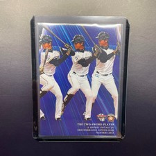 BBM 2013 Shohei Ohtani Rookie Card Puzzle Hokkaido Nippon-Ham Fighters Used