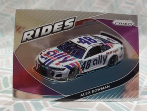 2022 Panini Prizm Racing Alex Bowman Rides variante plateada # 64 - Imagen 1 de 4