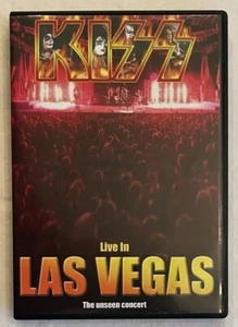 Kiss - Live In Las Vegas The Unseen Concert DVD (NTSC Region 1) PIX 7700 - Picture 1 of 3