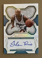 2022-23 NATIONAL TREASURES SIGNATURES AUTO GOLD 07/10 GLEN RICE JF