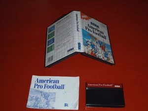 American Pro Football (Sega Master System)  -Complete - Imagen 1 de 2