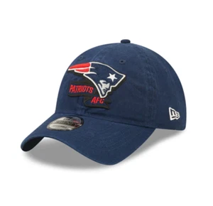 Cappello Papà 2022 New Era Patriots New Era NFL 9TWENTY Regolabile Strapback Cap AFC - Foto 1 di 7