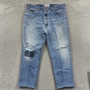Vintage Levis 540 Jeans Mens 38x28 Blue 90s Relaxed Straight Denim Loose Zip USA - Picture 1 of 15