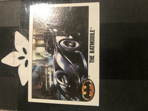 Batman The Batmobile 1989 Topps #77