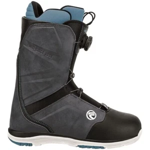 MENS SNOWBOARD BOOTS UK 8 FLOW AERO BOA COILER BEGINNER EU 42 SLATE GREY - Picture 1 of 1