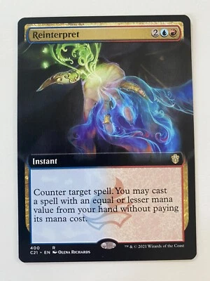 Reinterpret *Non-Foil* EXT ART C21 MTG NM/MT Strixhaven STX Combined Shipping - Image 1 of 2