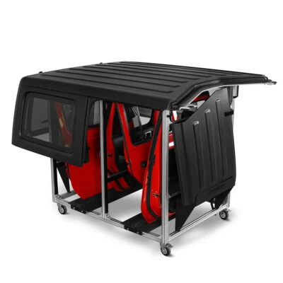 For Ford Bronco Jeep Wrangler TJ JK JL JT Door Hardtop Storage Stand Cart Rack Foto 1 de 4