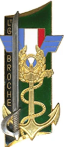 BROCHE, LCL, EMIA Coetquidan, Coloniale, France Libre, émail, A.B.2747 (5123)XXX - Imagen 1 de 2