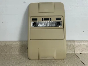 03-06 LAND ROVER LUCES DOMO TECHO TECHO OEM MAPA LÁMPARA MOLDURA BEIGE OEM - Imagen 1 de 4