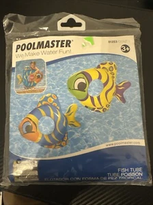 INFLATABLE FISH RINGS (POOLMASTER INCORPORATED - 81253) NOS - Picture 1 of 2