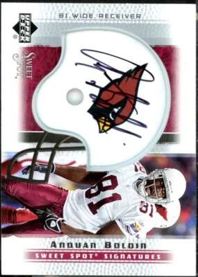 Anquan Boldin Card 2005 Sweet Spot Signatures #SSAB  - Image 1 of 2