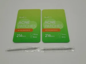 2PK BIORICA Acne Pimple Patches For Face with Tea Tree Essential Oil - Picture 1 of 6
