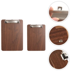 2 PCS Menu Folder Nurse Hanging Clip Board Holder for Restaurant - Picture 1 of 12