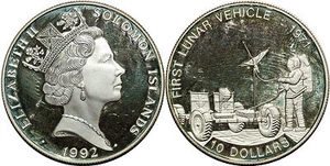 SOLOMON ISLANDS 10 DOLLARS 1992 KM#40 - Bild 1 von 1