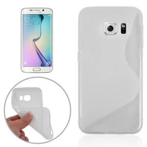 Etui na telefon komórkowy Futerał ochronny Cover Ramka na telefon komórkowy Samsung Galaxy S6 Edge Przezroczyste - Zdjęcie 1 z 5